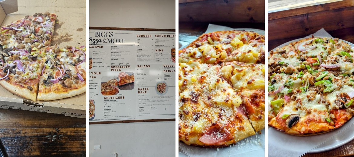 Bigg's Pizza and Grill Menu